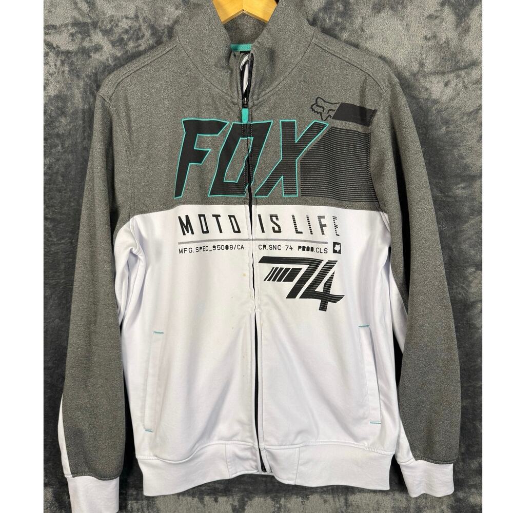 Fox Racing Moto Full Zip Track Jacket Men’s Large
